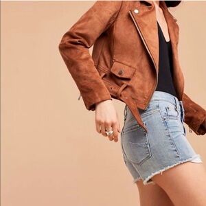 aritzia cut off shorts
